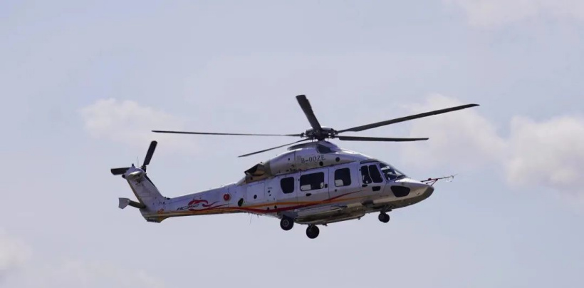 国产 AC352 直升机完成民航局审定试飞，适航取证进入倒计时