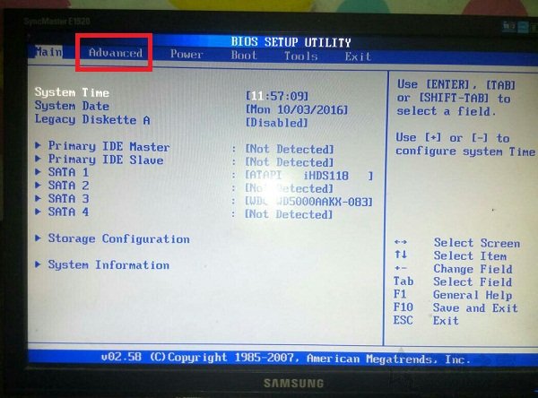 电脑蓝屏代码0x0000007b无法正常启动的解决方法